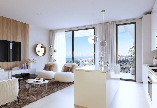 Golf Front Sea View Apartments with Large Terraces in Mijas 14