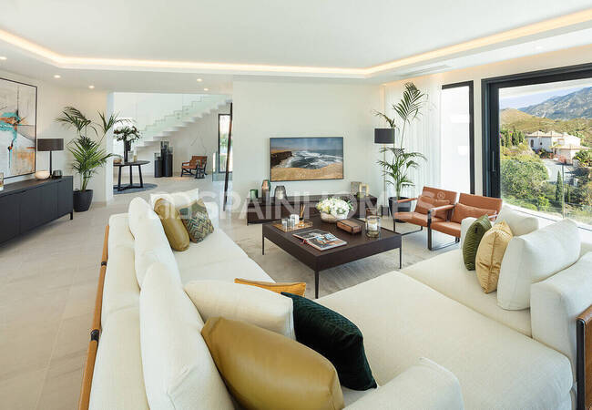 Villa Avec Riches Facilités Près De Puerto Banus À Benahavis 25