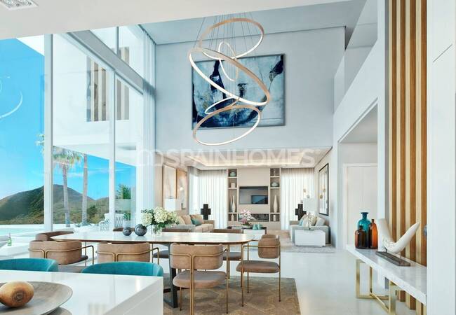 Villas Intelligentes Vue Imprenable Mer À Ojén Málaga 10