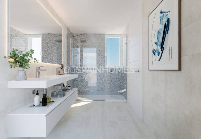 Mijas'ta Geniş Teraslı ve Deniz Manzaralı Daireler 7