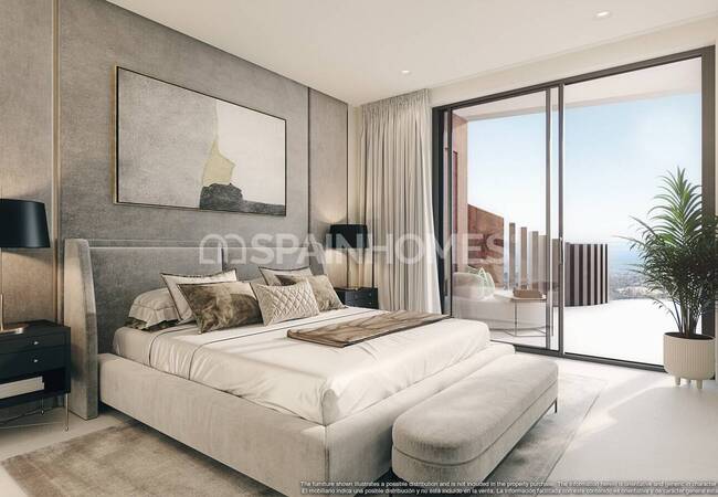 Lake View Modern Luxury Apartments in Benahavis