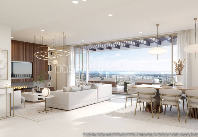 Квартиры с Видом на Природу в Бенаависе в Клубном Комплексе 8