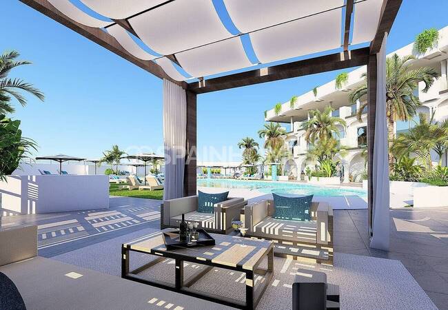 Rincon De La Victoria'da Sahile Yakın Deniz Manzaralı Daireler 21