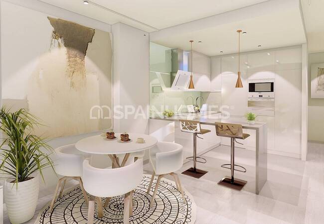 Rincon De La Victoria'da Sahile Yakın Deniz Manzaralı Daireler 14