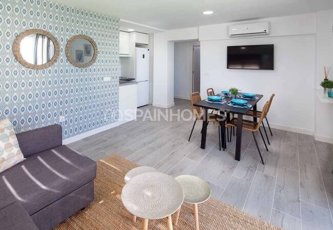 Benalmadena'da Kısa Süreli Kiralamaya Uygun Plaja Sıfır Daireler 14