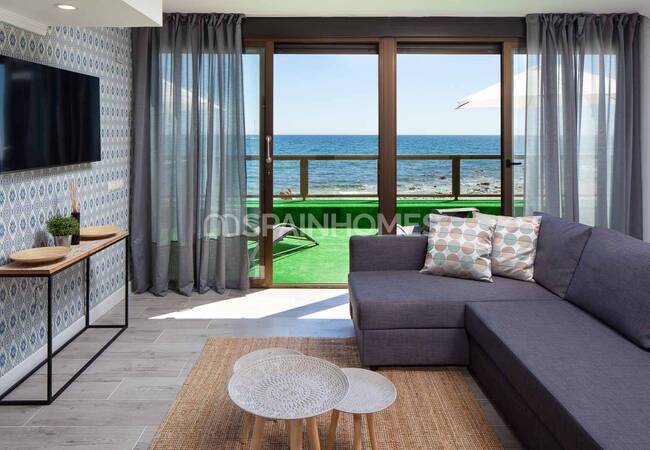 Benalmadena'da Kısa Süreli Kiralamaya Uygun Plaja Sıfır Daireler 9