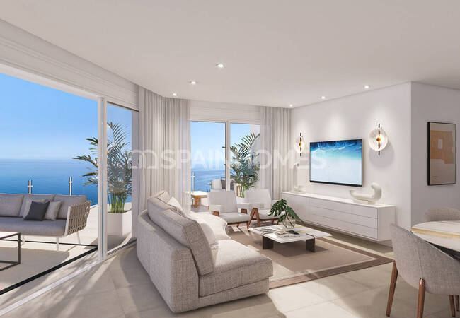 Exklusive Meerblick Wohnungen Und Großen Terrassen In Torrox Costa 12