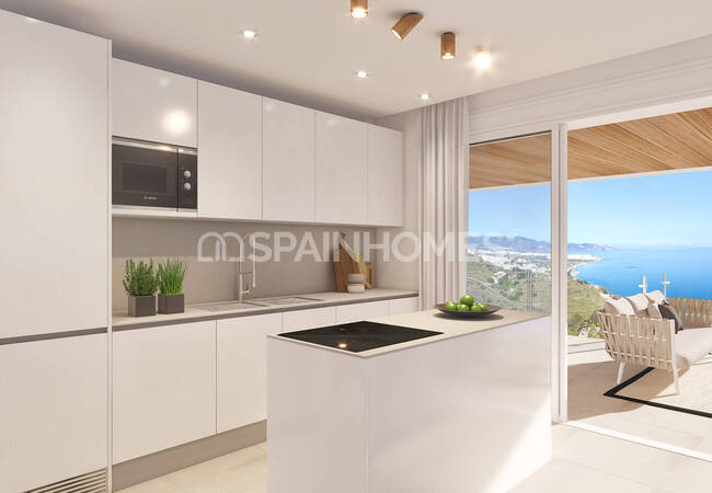 Exklusive Meerblick Wohnungen Und Großen Terrassen In Torrox Costa 13