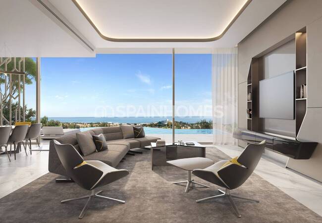 Spektakuläre Ansichten Villen Mit Privatem Aufzug In Benahavis 13