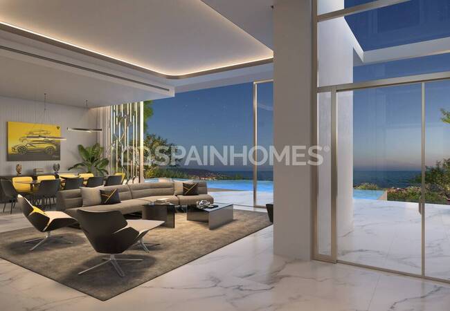 Benahavis'te Lamborghini'den Esinlenen Lüks Villalar 14