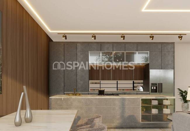 Benalmadena'da Panoramik Deniz Manzaralı Geniş Villa 6