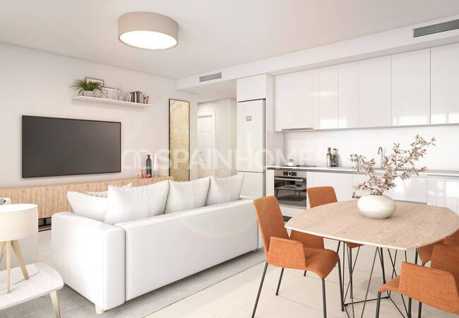 Benalmadena'da Harika Konumda Deniz Manzaralı Daireler 9