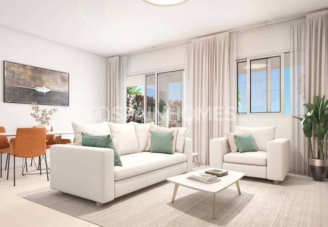 Benalmadena'da Harika Konumda Deniz Manzaralı Daireler 8