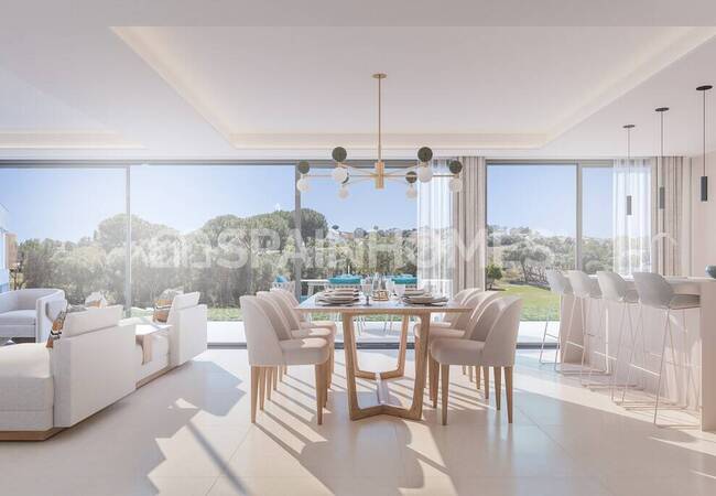 تاون هاوس مطلة على الجولف داخل منطقة طبيعية في ميخاس 11