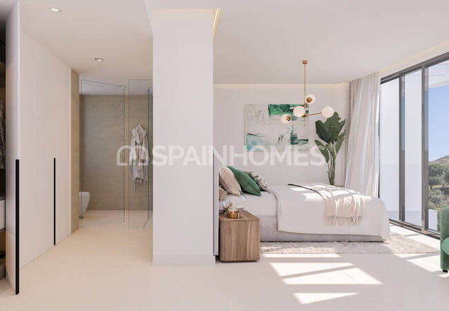 تاون هاوس مطلة على الجولف داخل منطقة طبيعية في ميخاس 15