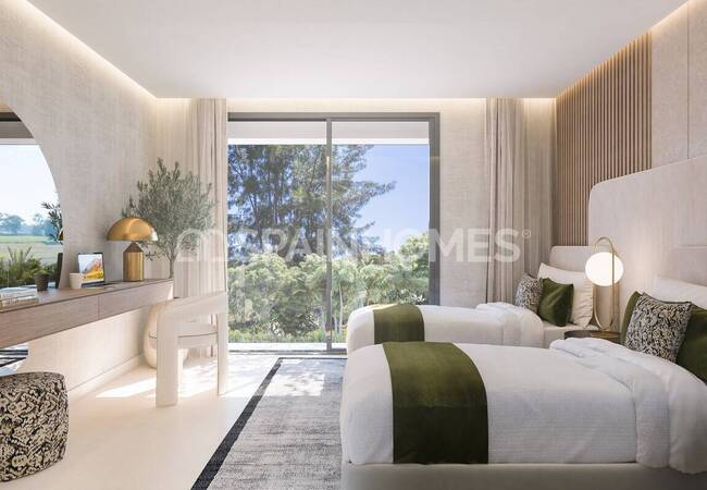 تاون هاوس مطلة على الجولف داخل منطقة طبيعية في ميخاس 16