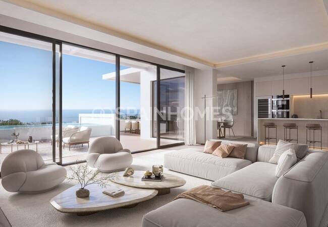 Maisons De Ville Avec Grandes Terrasses Et Vue Mer À Benalmadena 3