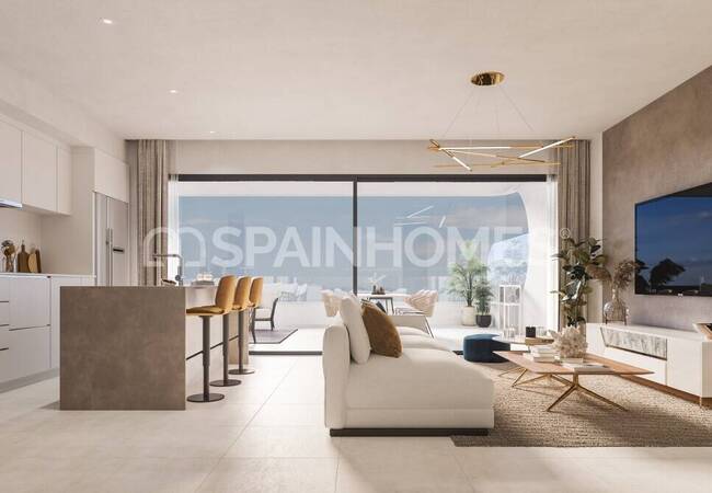 Estepona New Golden Mile'da Sahil Kenarında Lüks Daireler 4