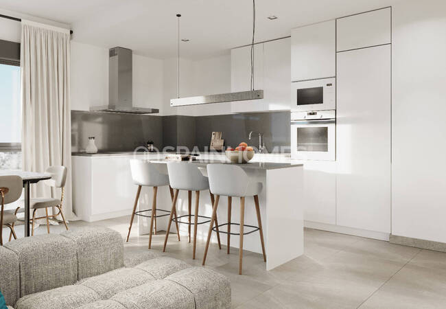 Málaga Torremolinos'ta Sahile Yürüme Mesafesinde Daireler 7