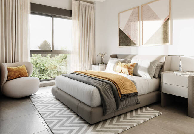 Málaga Torremolinos'ta Sahile Yürüme Mesafesinde Daireler 8