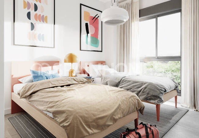 Málaga Torremolinos'ta Sahile Yürüme Mesafesinde Daireler 9