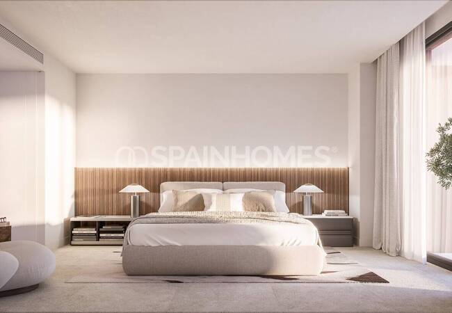 Fuengirola El Higueron'da Panoramik Deniz Manzaralı Daireler 9