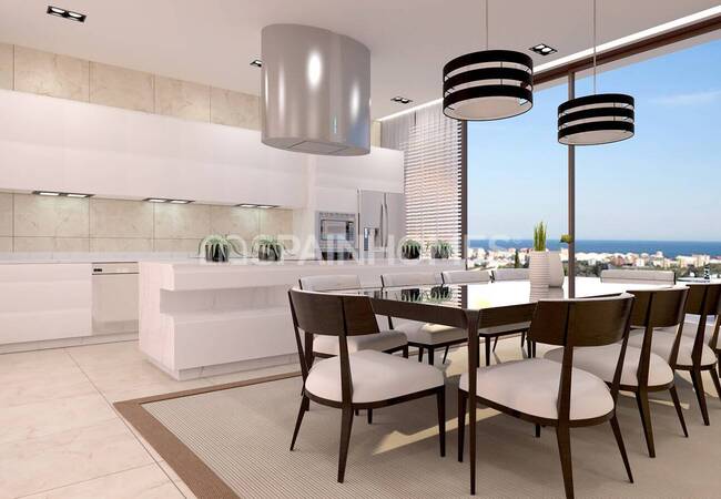 Энергоэффективные Дома с Бассейнами и Садами в Михас Малаге 5