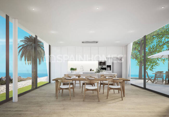 Энергоэффективные Дома с Бассейнами и Садами в Михас Малаге 6