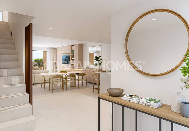 Sea View Townhouses Featuring Private Gardens in Mijas 5