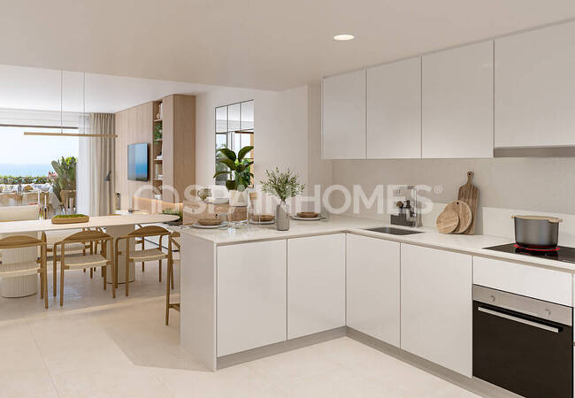 Sea View Townhouses Featuring Private Gardens in Mijas 6