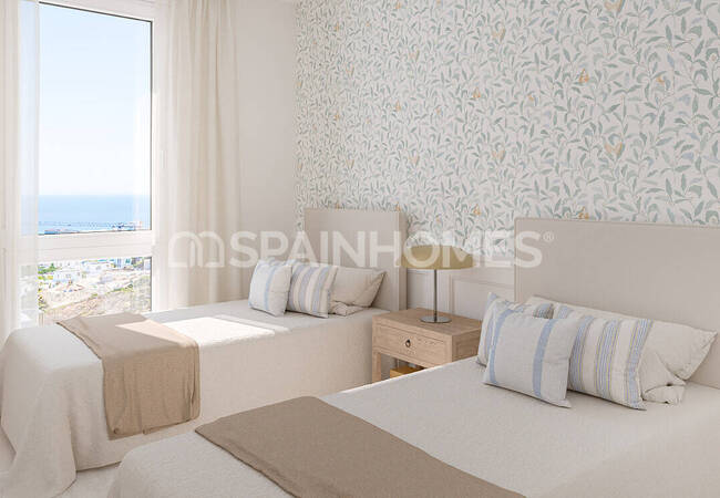 Sea View Townhouses Featuring Private Gardens in Mijas 7