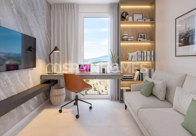 Sea View Townhouses Featuring Private Gardens in Mijas 9