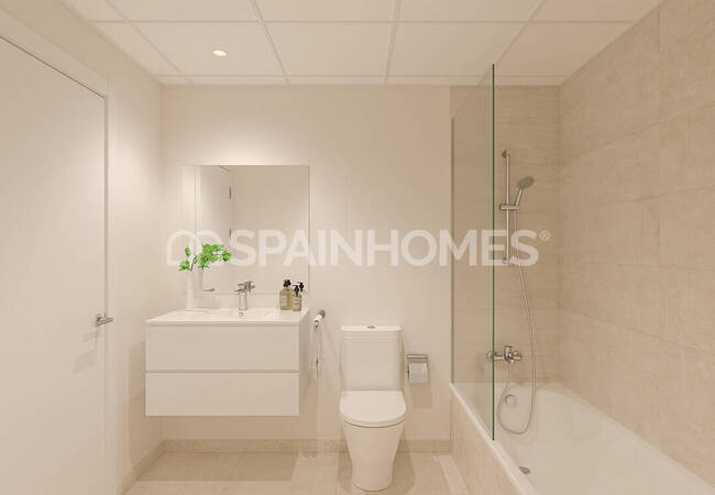 Sea View Townhouses Featuring Private Gardens in Mijas 10