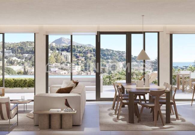Image showcasing Sea View Apartments in Prestigious Area in Malaga El Limonar