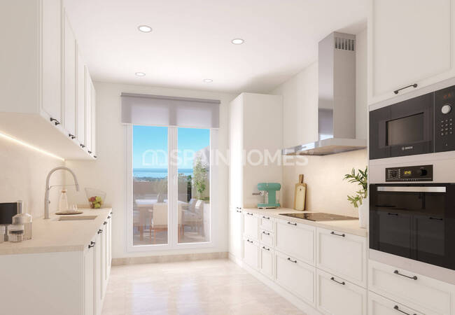 Marbella'da Deniz Manzaralı Satılık Sıfır Daireler 13