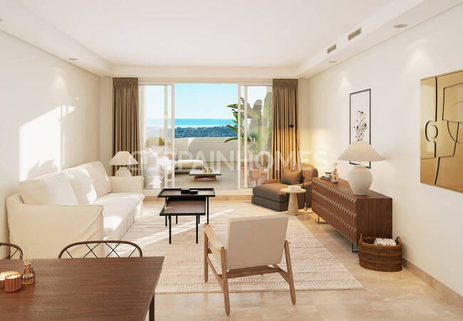 Marbella'da Deniz Manzaralı Satılık Sıfır Daireler 11