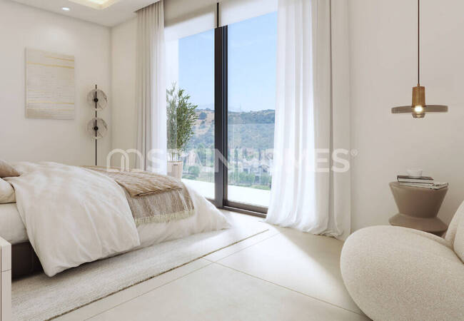 Estepona'da Kullanışlı İç Tasarımlı Yarı Müstakil Villalar 14