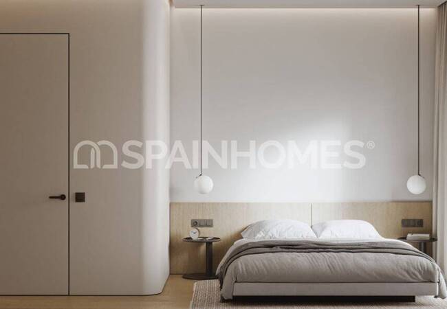 Malaga Mijas'ta Golf Sahasına Yakın Deniz Manzaralı Daireler 16