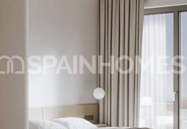 Malaga Mijas'ta Golf Sahasına Yakın Deniz Manzaralı Daireler 19