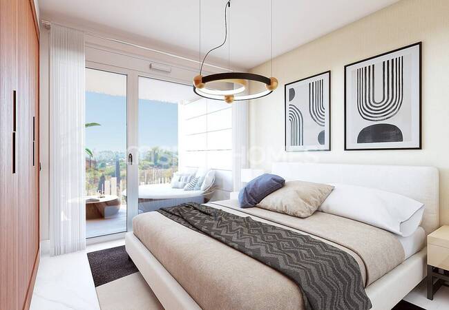 Marbella'da Havuzlu Site İçinde Enerji Dostu Daireler 18