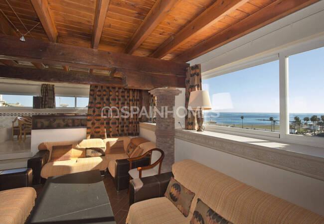 Málaga Manilva'da Deniz Manzaralı Çatı Katı Daire 20