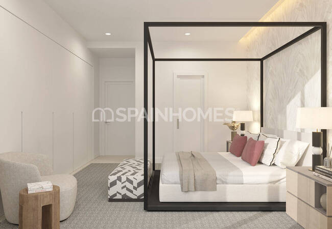 Marbella'da Deniz ve Şehir Manzaralı 5 Odalı Villalar 13