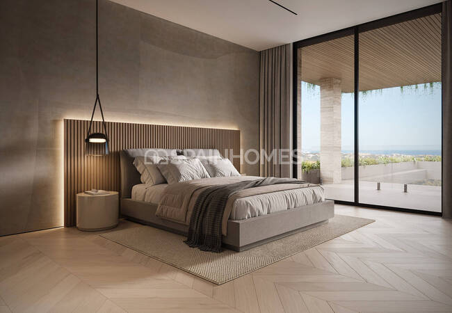 Málaga Benahavis'te Havuzlu Müstakil Villalar 24