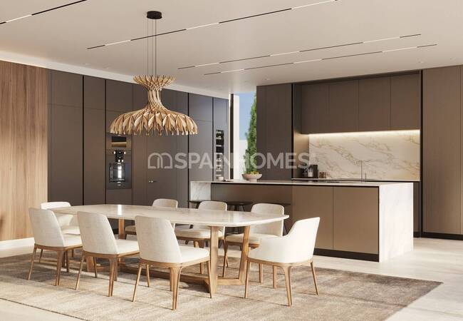 Málaga Benahavis'te Havuzlu Müstakil Villalar 15