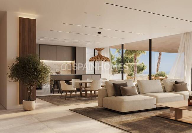 Málaga Benahavis'te Havuzlu Müstakil Villalar 8