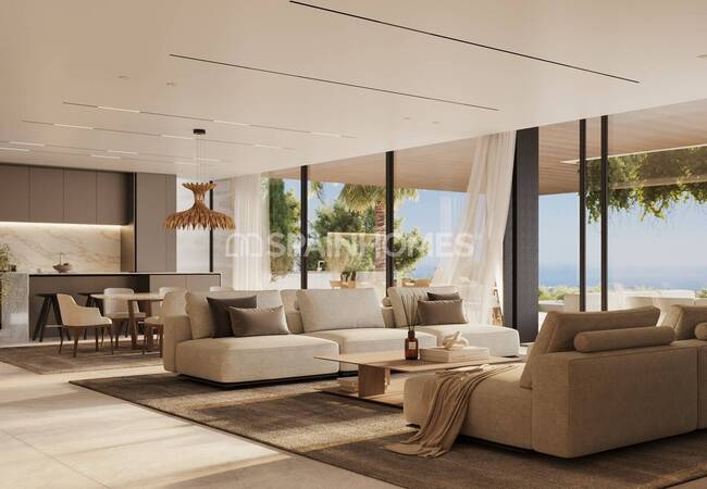 Málaga Benahavis'te Havuzlu Müstakil Villalar 12