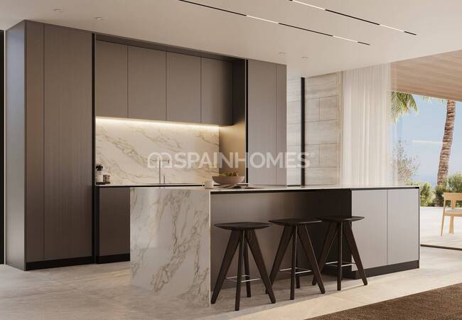 Málaga Benahavis'te Havuzlu Müstakil Villalar 17