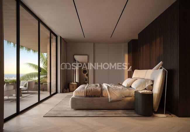 Málaga Benahavis'te Havuzlu Müstakil Villalar 19