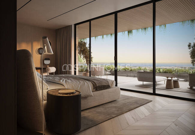 Málaga Benahavis'te Havuzlu Müstakil Villalar 11