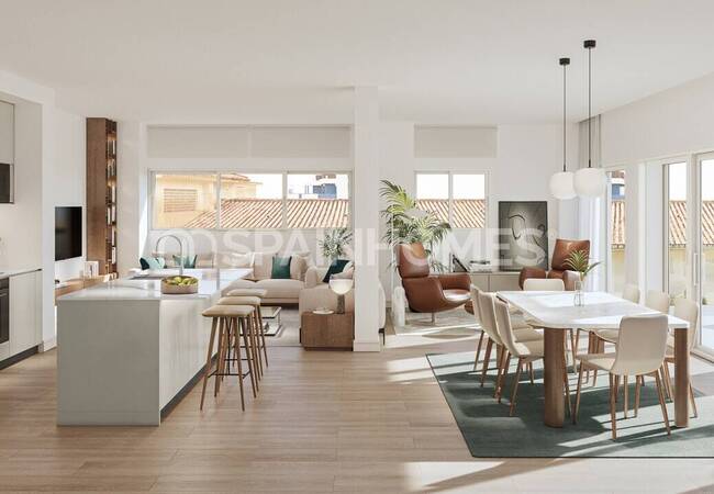 Flats with Spacious Terraces in El Limonar Málaga 3